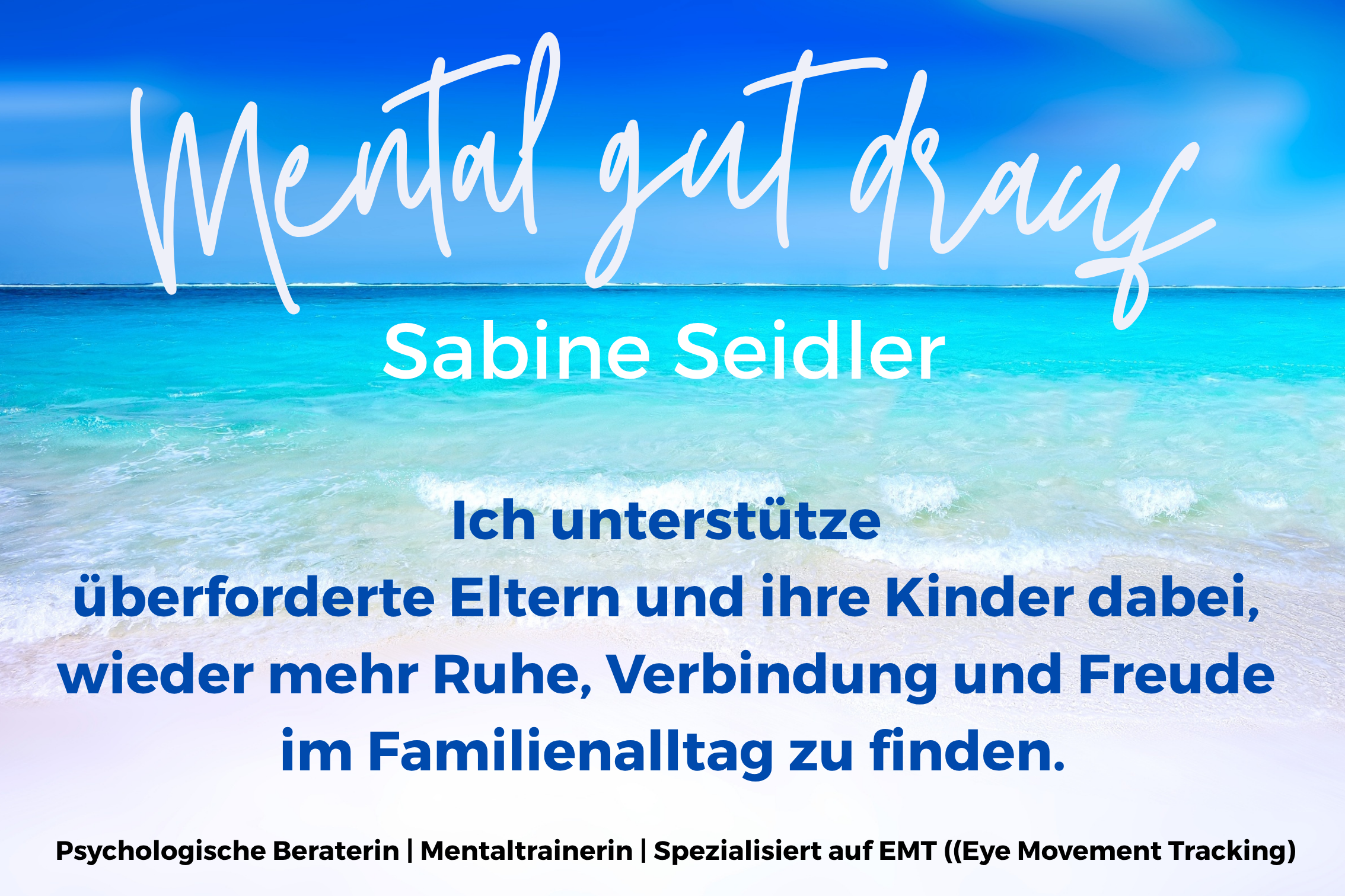 Ich unterstütze überforderte Eltern und ihre Kinder dabei, wieder mehr Ruhe, Verbindung und Freude im Familienalltag zu finden.